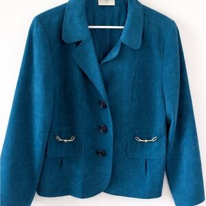 Studio Works Teal Blazer
